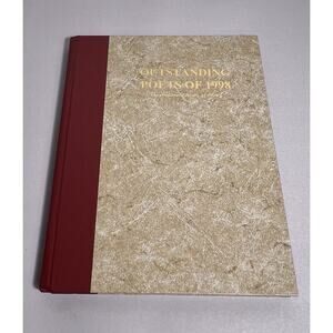Outstanding Poets Of 1998 The National Library Of Poetry Ships Global Rare Book